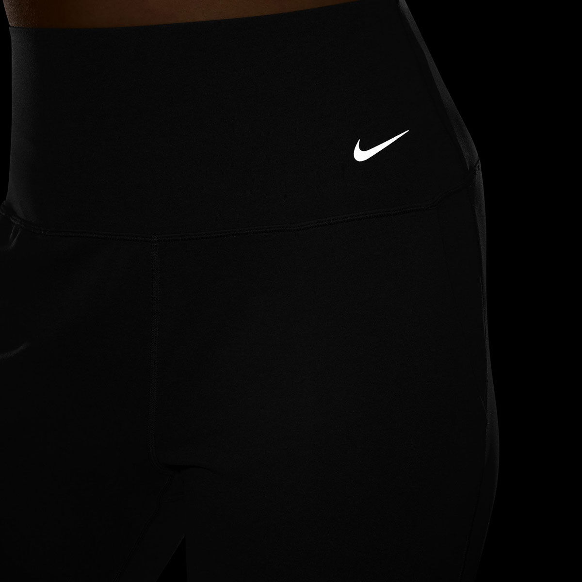 Nike Womens Zenvy Dri-FIT High Rise Joggers - Black slider