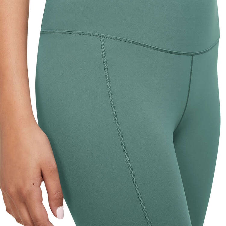 Nike Womens Zenvy Gentle-Support High-Waisted 7/8 Leggings - Green slider