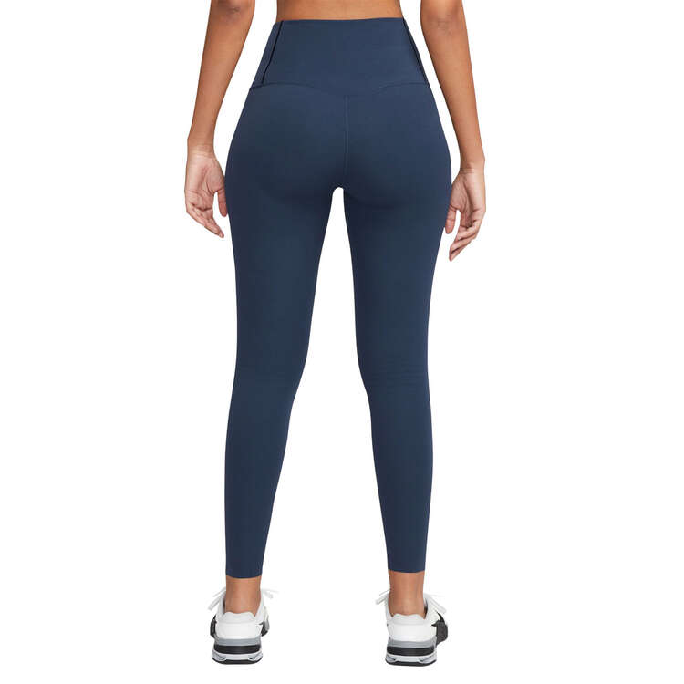 Nike Womens Zenvy Gentle Support High Waisted 7/8 Tights - Blue slider