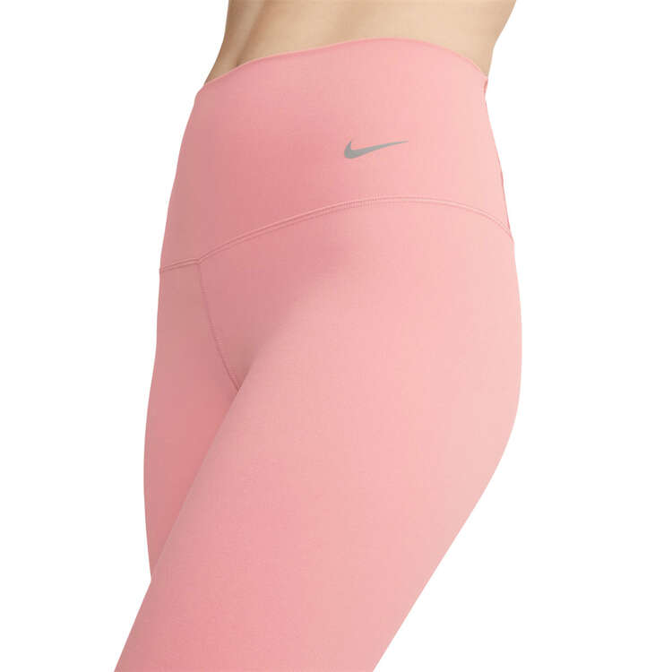 Nike Womens Zenvy Gentle Support High Waisted 7/8 Tights - Pink slider