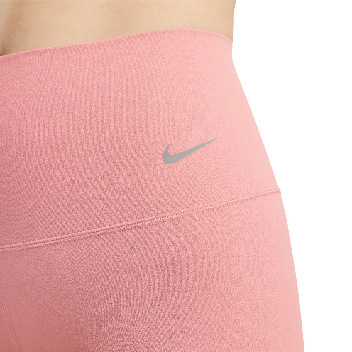 Nike Womens Zenvy Gentle Support High Waisted 7/8 Tights Pink L - Pink slider