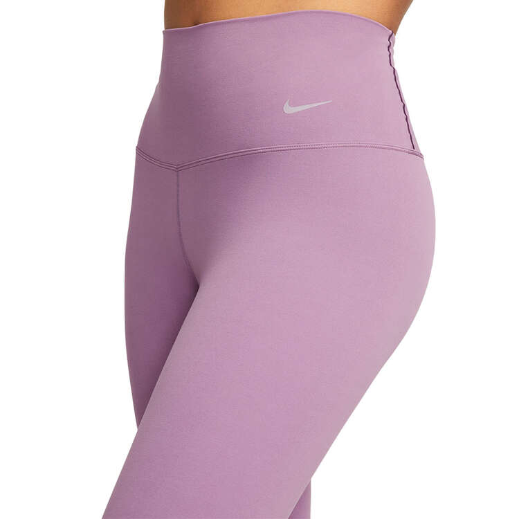 Nike Womens Zenvy Gentle Support High Waisted 7/8 Tights - Purple slider