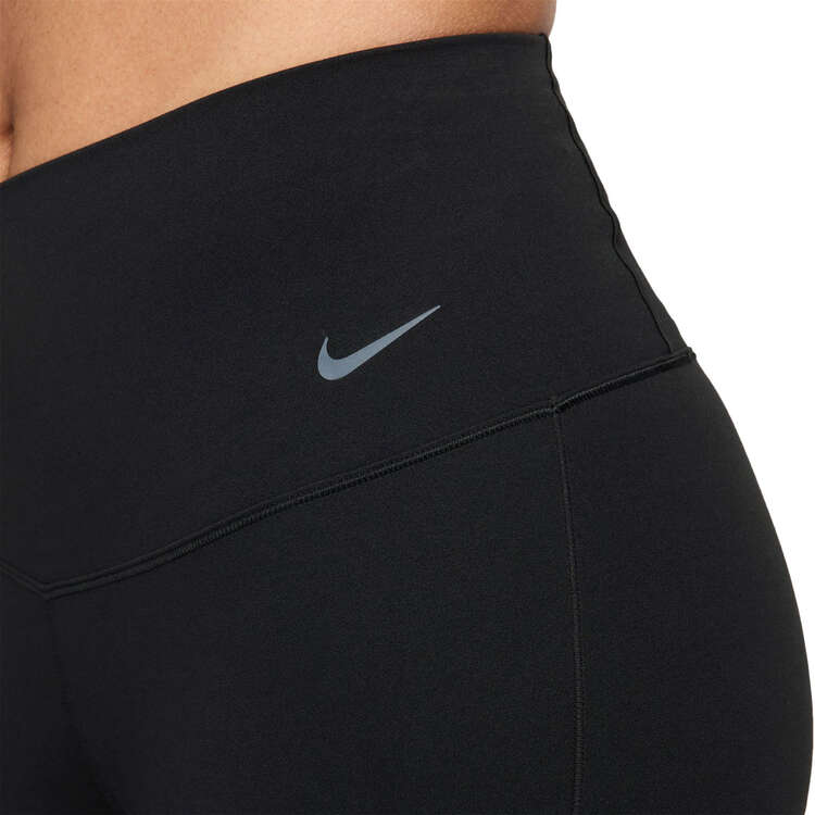 Nike Womens Zenvy High Rise Flared Leggings - Black slider