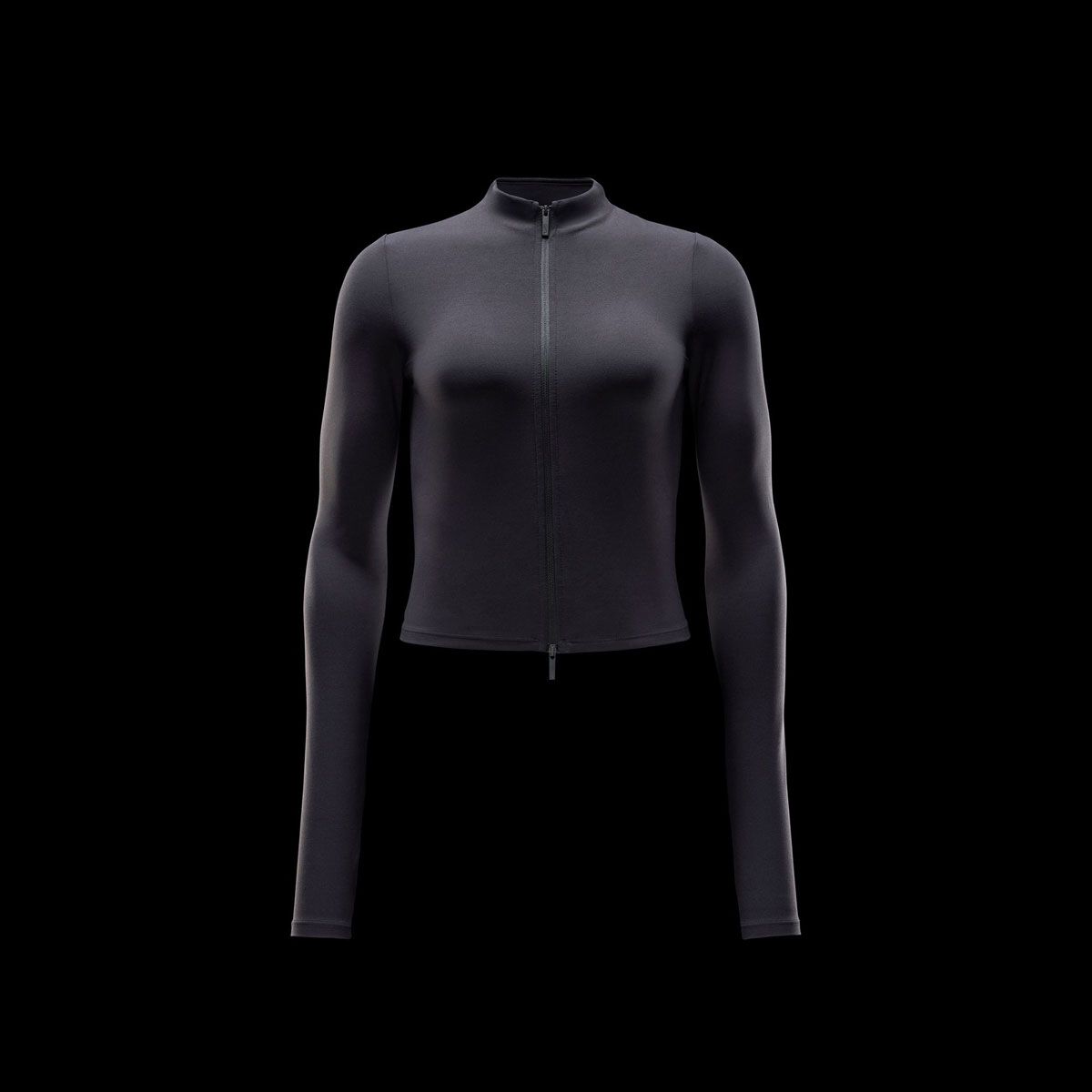 Nike Womens Zenvy InfinaSoft Dri-FIT Full Zip Long Sleeve Training Top - Black slider