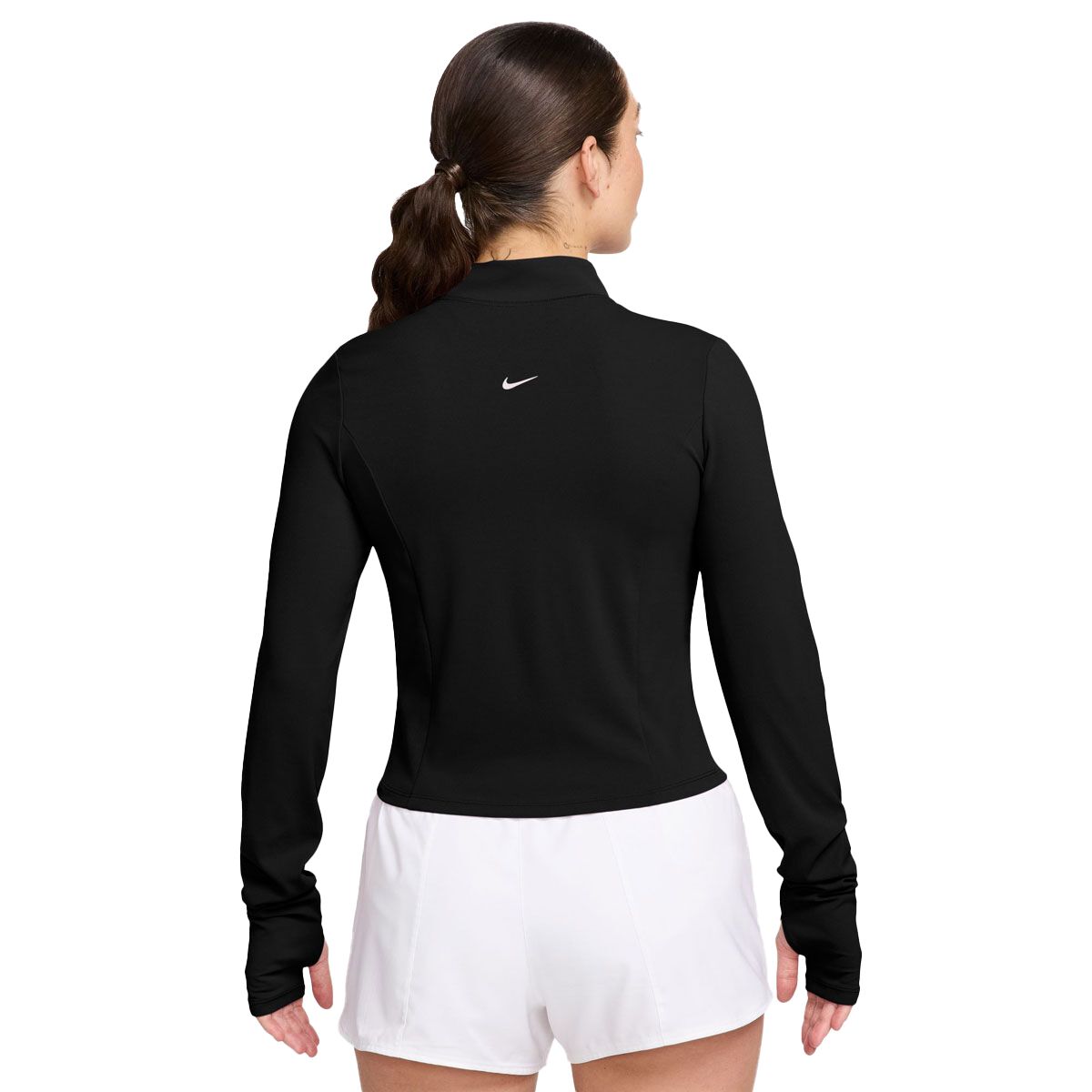 Nike Womens Zenvy InfinaSoft Dri-FIT Full Zip Long Sleeve Training Top - Black slider