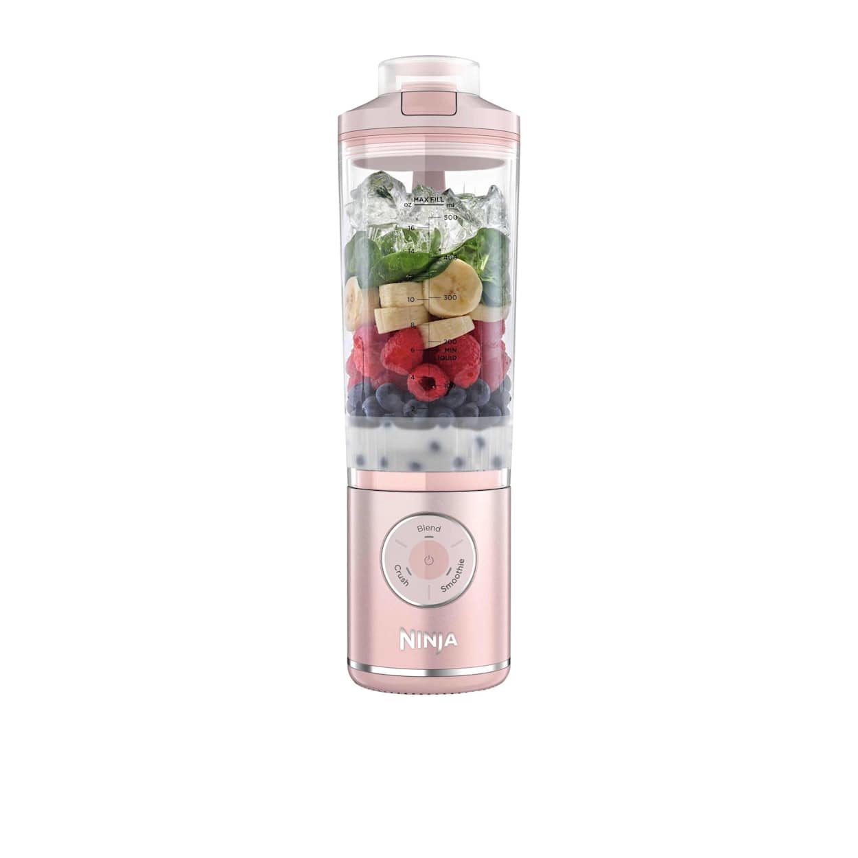 Ninja Blast Max BC251PK Cordless Portable Blender 650mL Dusty Pink - Dusty Pink