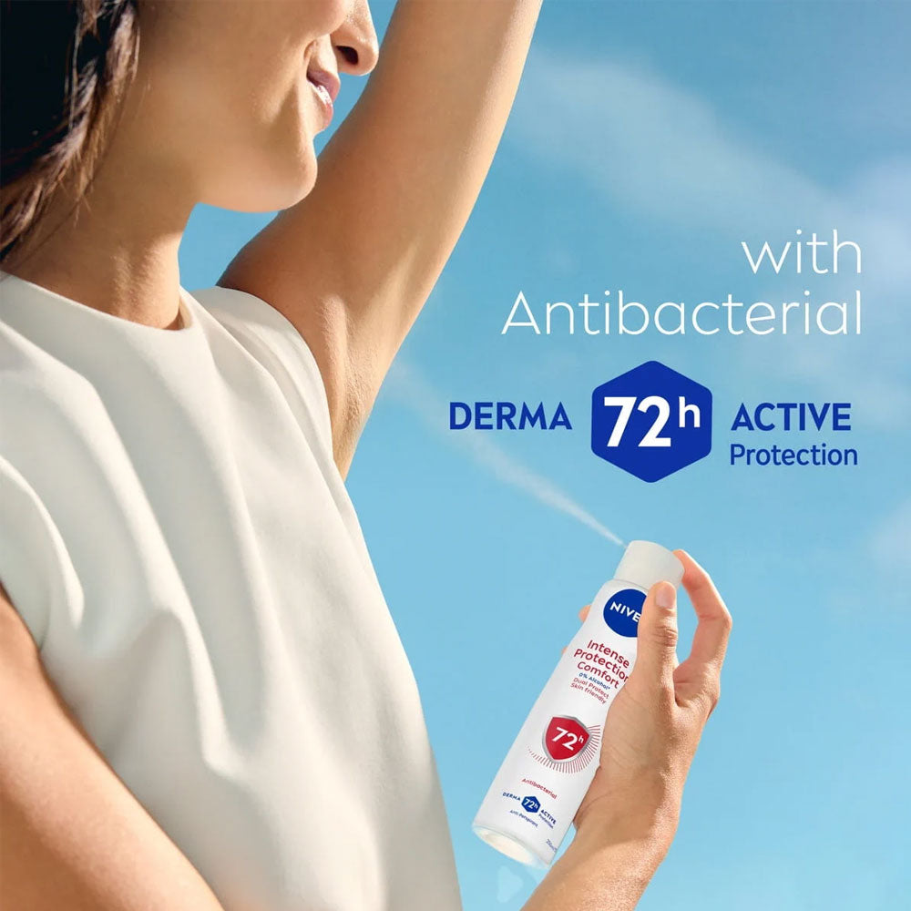 Nivea Antiperspirant Intense Protection Comfort 72H Dual Protect Antibacterial 250ml slider
