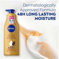 NIVEA Cocoa Butter Body Lotion Moisturiser 48H 400ml slider