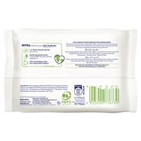 NIVEA Daily Essentials Biodegradable Fragrance Free Facial Cleansing Wipes 25pk slider