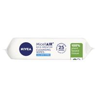 NIVEA Daily Essentials Biodegradable Micellar Cleansing Wipes 25pk slider