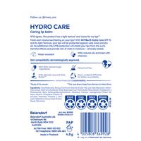 NIVEA Hydro Care Moisturising Lip Balm SPF15 4.8g slider