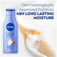 NIVEA Irresistibly Smooth Body Lotion Moisturiser 48H 250ml slider