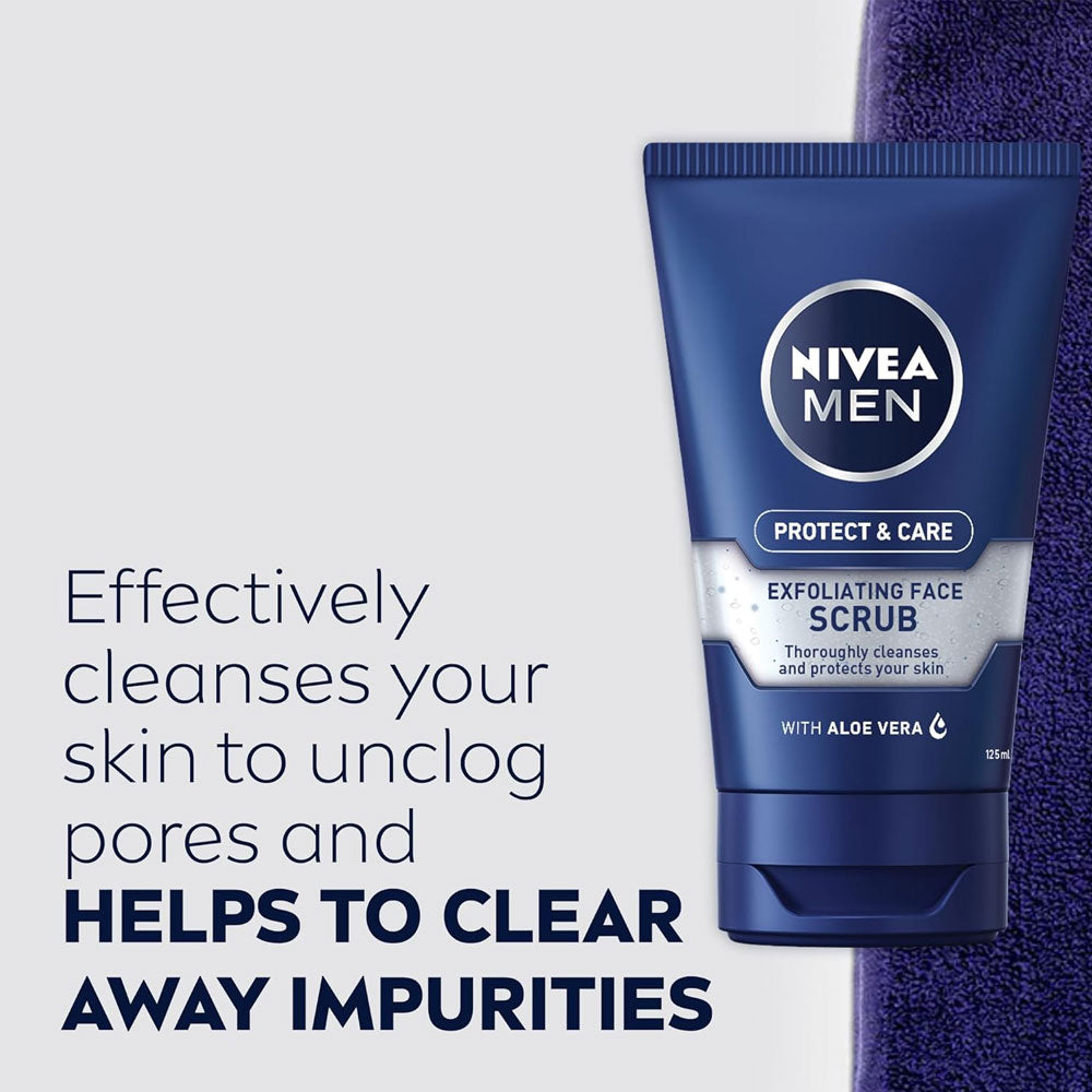 Nivea Men Gift Bag Ready To Go Scrub 75ml,Creme 150ml & Shower Gel 500ml slider