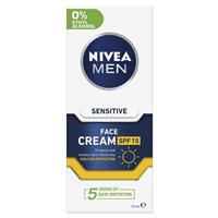 NIVEA MEN Sensitive Protective Moisturiser SPF15 75ml slider