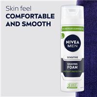 NIVEA MEN Sensitive Shaving Foam Instant Protection 200ml slider