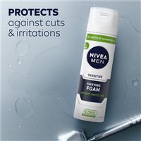 NIVEA MEN Sensitive Shaving Foam Instant Protection 200ml slider