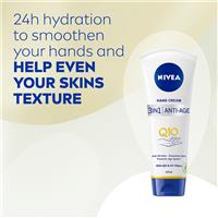 NIVEA Q10 3-in-1 Anti-age Hand Cream with UV Filters 100ml slider