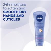 NIVEA Smooth Hand Cream & Nail Care 100ml slider