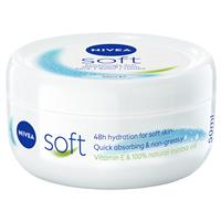 NIVEA Soft Moisturiser Cream Face Body Hands 50ml slider