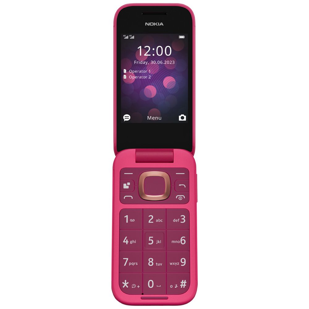 Nokia 2660 Flip 32GB Pop Pink slider