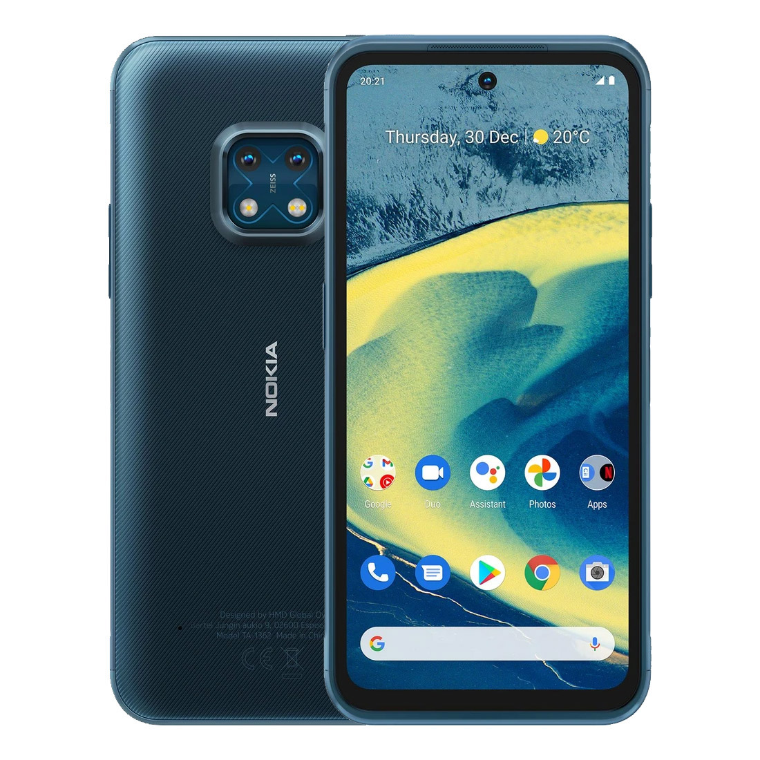 Nokia XR20 5G (6.67'', 128GB/6GB, Single SIM) - Blue slider