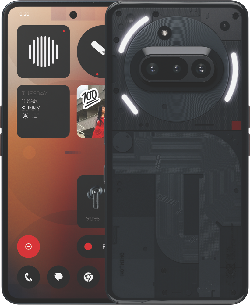 Nothing Phone (3a) 5G 12/256GB Black slider