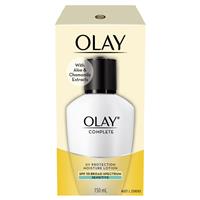 Olay Complete UV Protection Moisturiser Lotion Sensitive SPF15 150mL slider