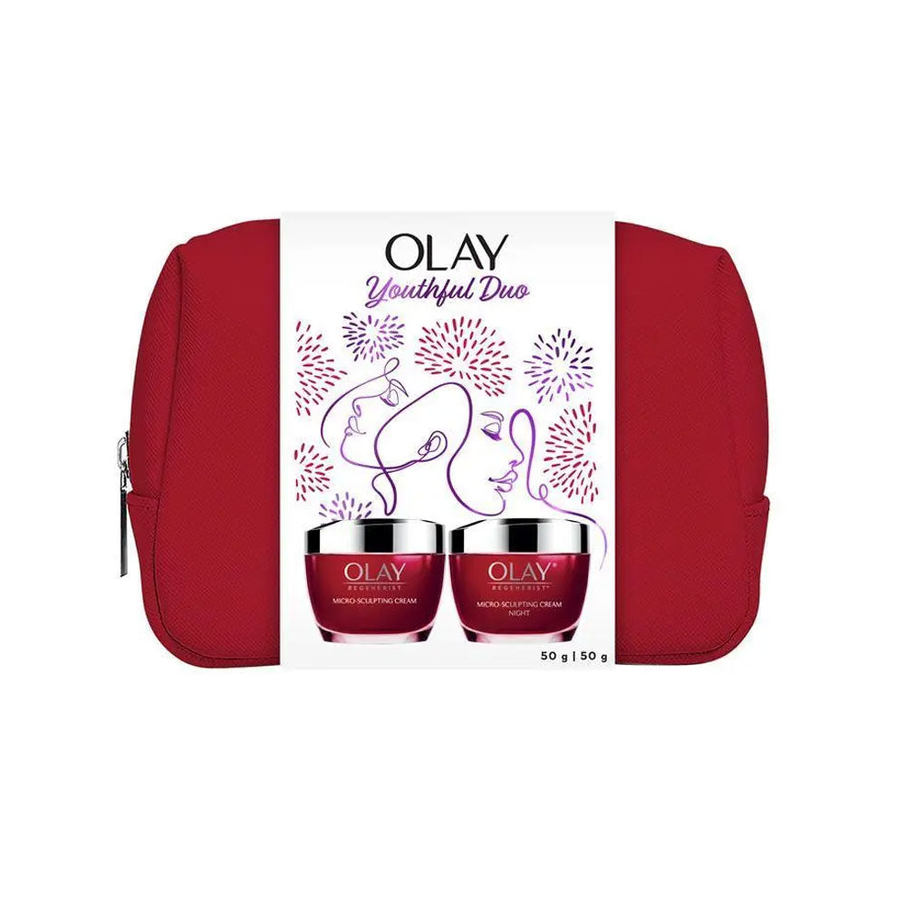 Olay Gift Bag Youthful Duo Micro Sculpting Cream 50g & Micro Sculpting Cream Night 50g slider
