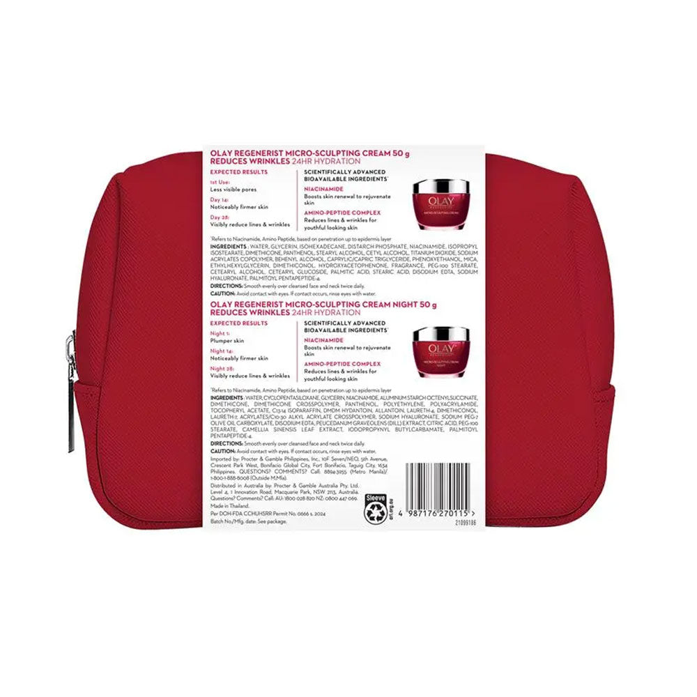 Olay Gift Bag Youthful Duo Micro Sculpting Cream 50g & Micro Sculpting Cream Night 50g slider