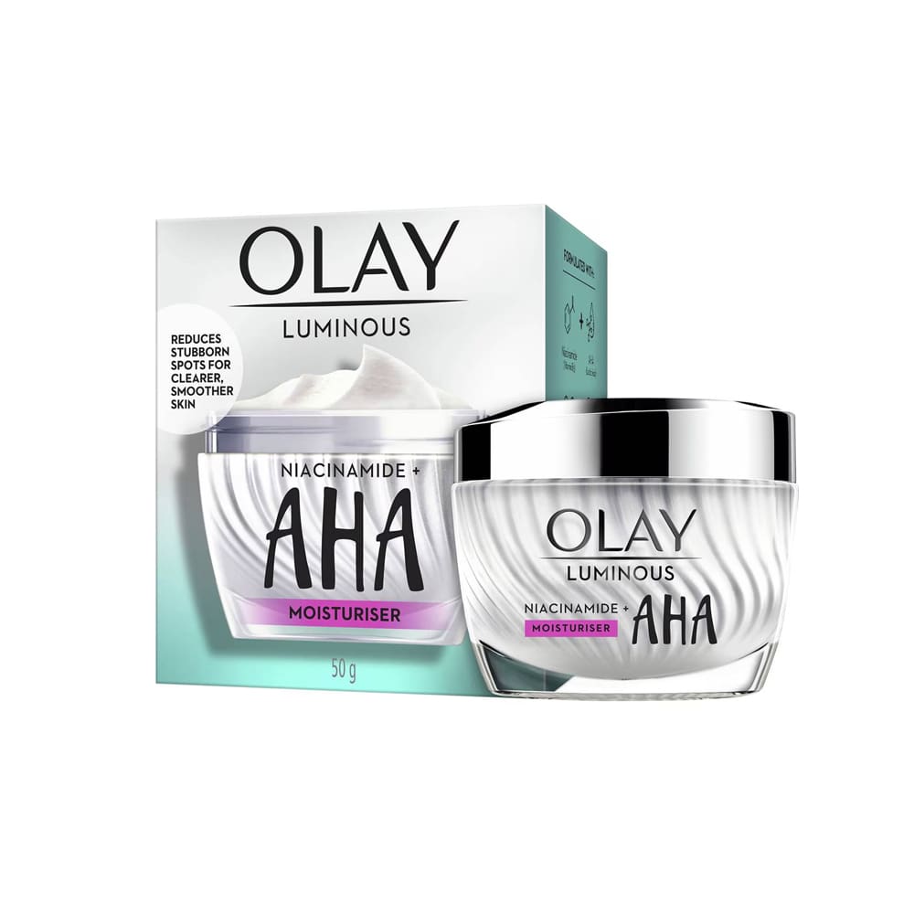 Olay Luminous Niacinamide + AHA Moisturiser 50g
