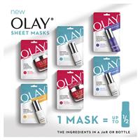 Olay Luminous Niacinamide + Hyaluronic Sheet Mask slider