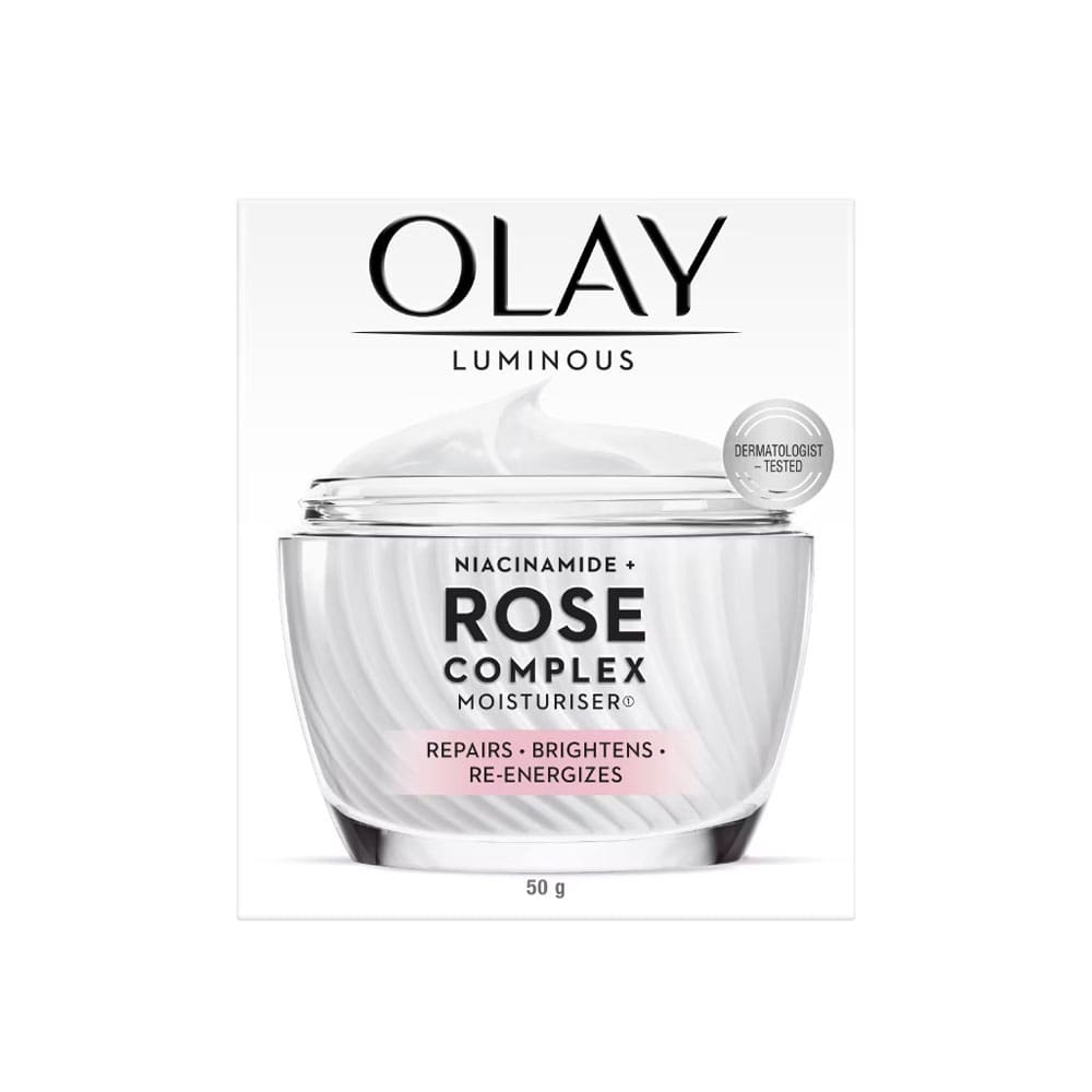 Olay Luminous Niacinamide + Rose Complex Moisturiser 50g slider
