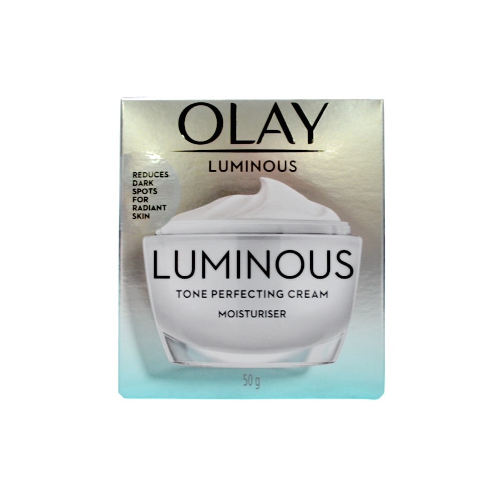 Olay Luminous Tone Perfecting Cream Moisturiser 50g slider