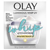 Olay Luminous Whip UV SPF Face Cream Moisturiser 50g slider