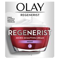 Olay Regenerist Advanced Anti-Ageing Micro-Sculpting Night Face Cream Moisturiser 50g slider