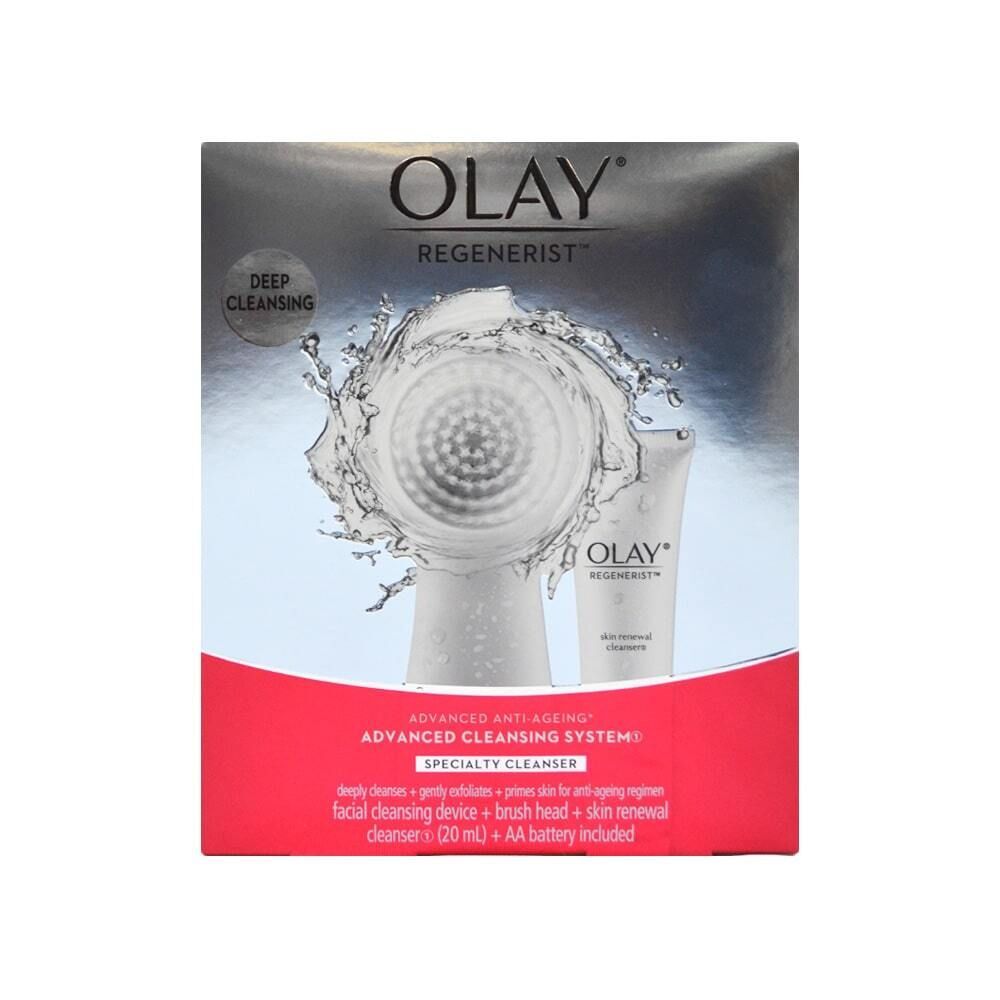 Olay Regenerist Advanced Cleansing System Cleanser + Facial Cleansing Device slider