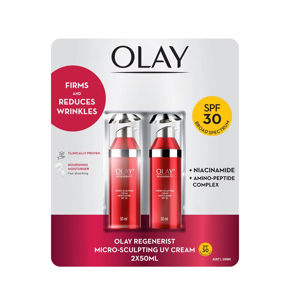 Olay Regenerist Micro Sculpting UV Cream 2x 50g slider