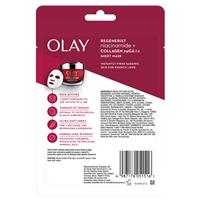 Olay Regenerist Niacinamide + Collagen Peptide24 Sheet Mask slider