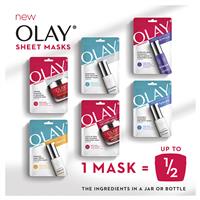 Olay Regenerist Niacinamide + Collagen Peptide24 Sheet Mask slider