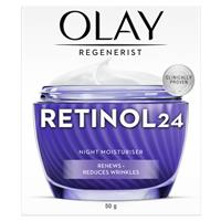 Olay Regenerist Retinol 24 Night Face Cream Moisturiser Fragrance Free 50g slider