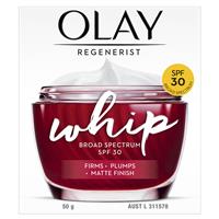 Olay Regenerist Whip UV SPF Face Cream Moisturiser 50g slider