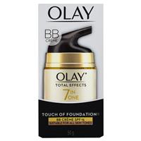 Olay Total Effects 7 in One Touch of Foundation Face Cream BB Crème SPF 15 50g slider