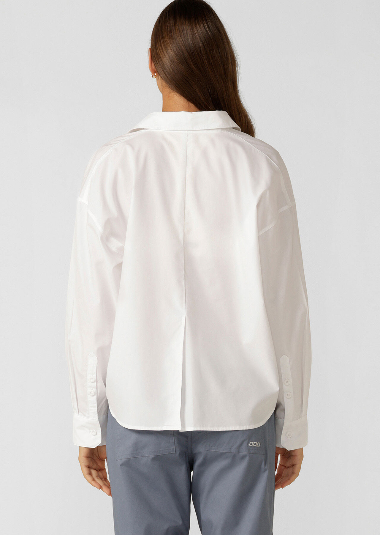 One-and-Go Button Up Shirt - White slider