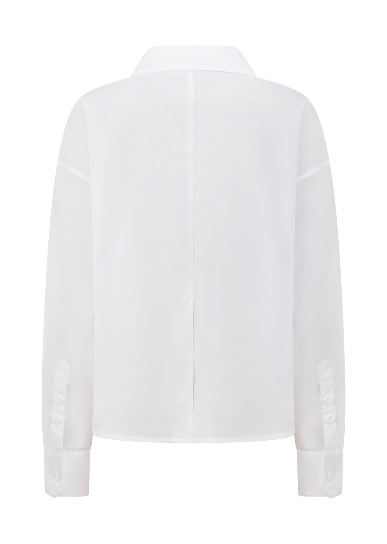 One-and-Go Button Up Shirt - White slider