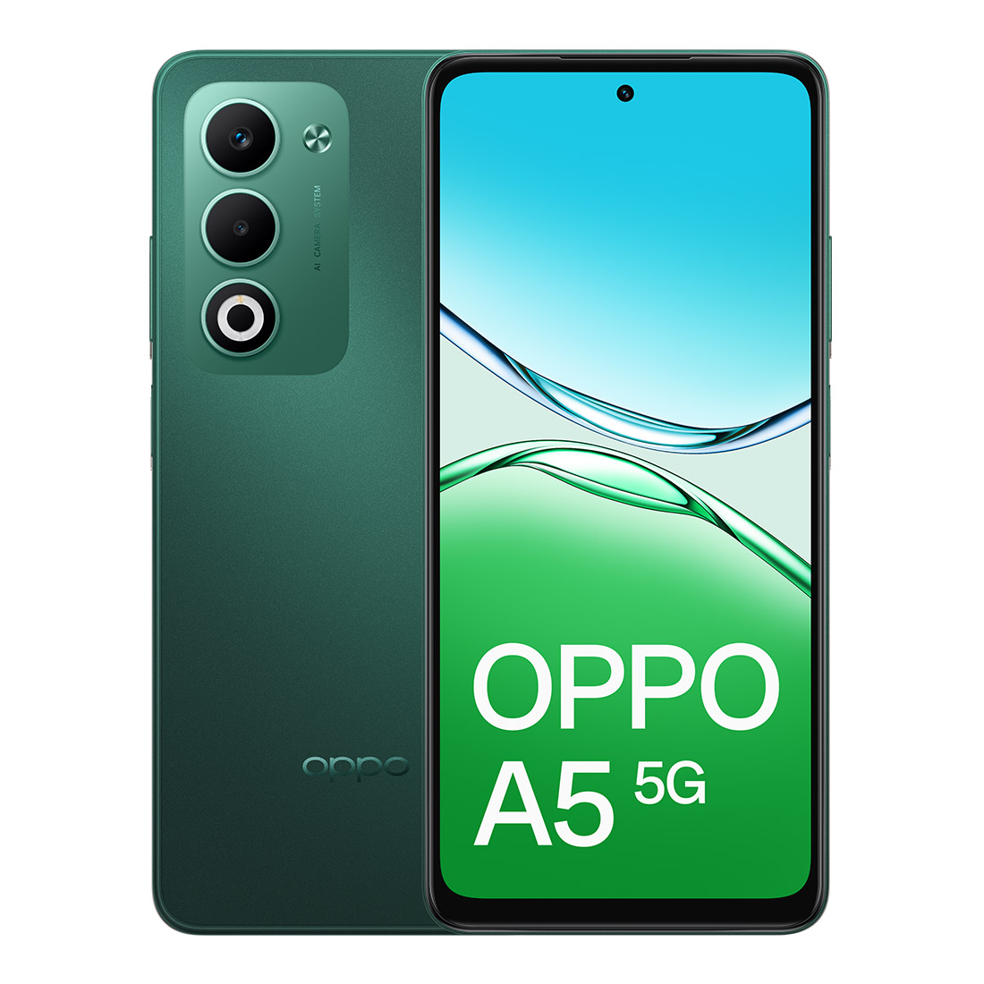 OPPO A5 5G (Dual Sim, 128GB/4GB, CPH2735AU) - Aurora Green