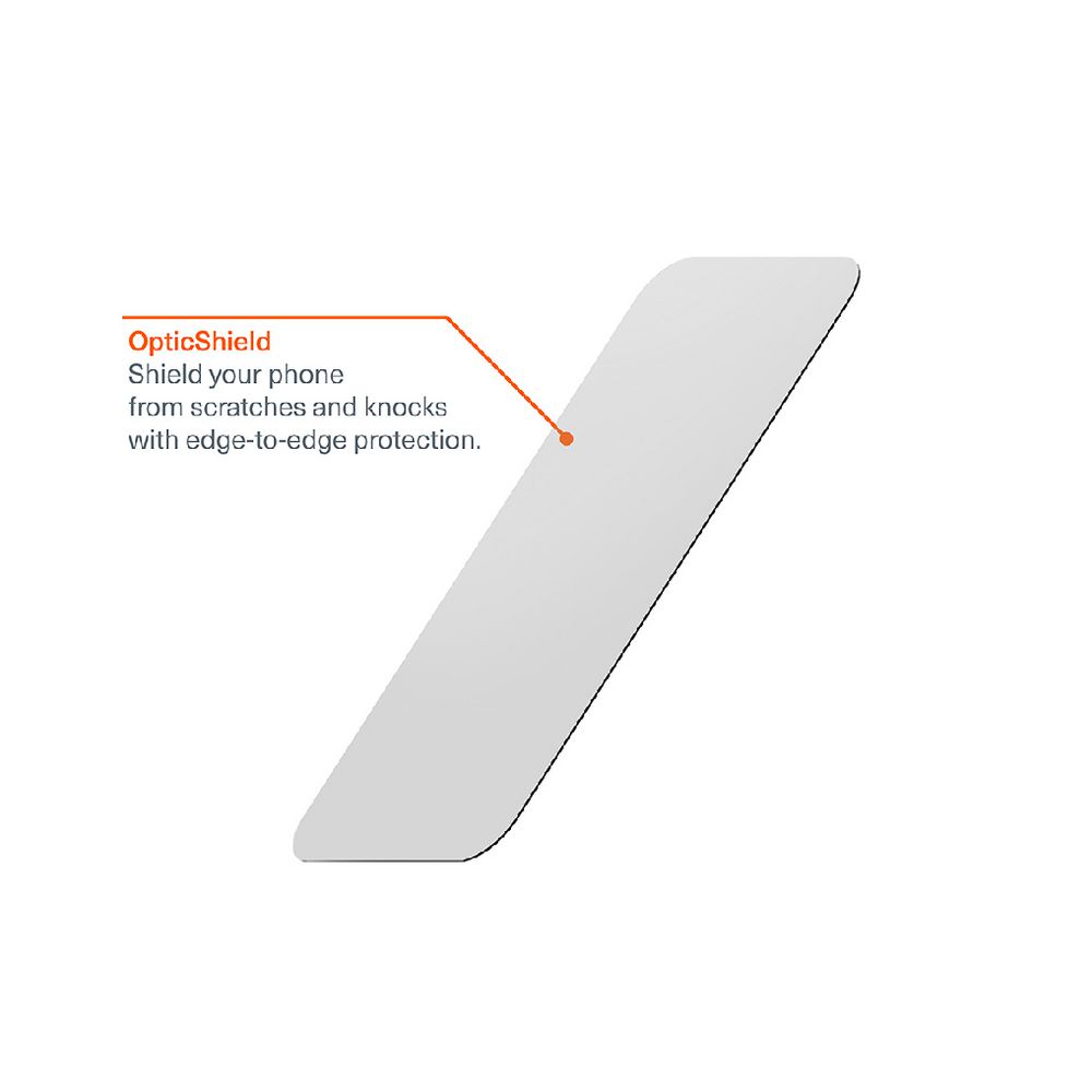 OpticShield Screen Protector for iPhone 16 & 15 slider