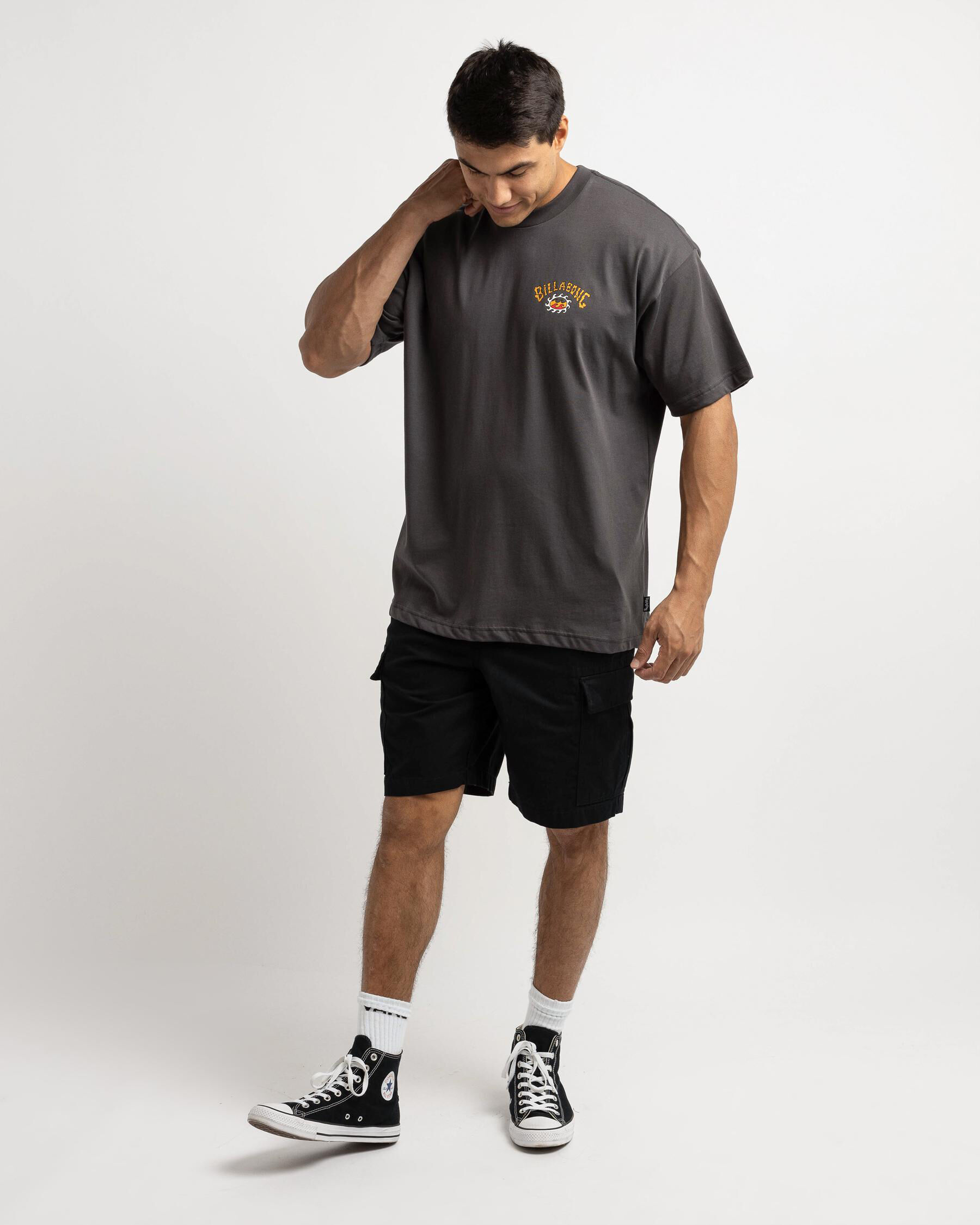 Otis Arch Sun T-Shirt - Charcoal slider