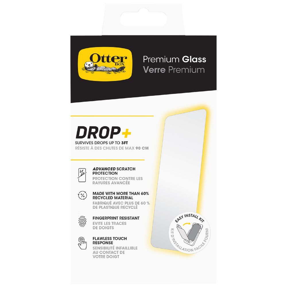 OtterBox Premium Glass Screen Protector iPhone 16 Pro Max slider