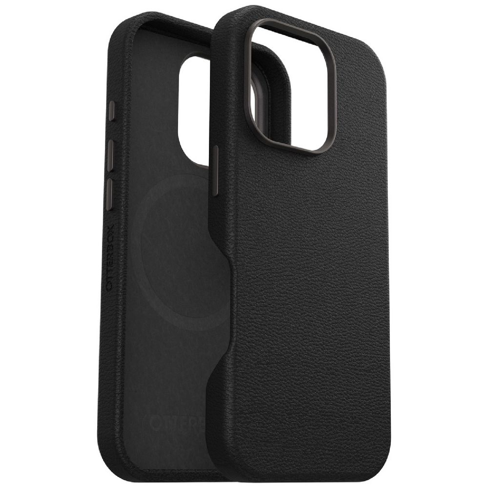 OtterBox Symmetry Cactus Leather Case iPhone 16 Pro Black slider