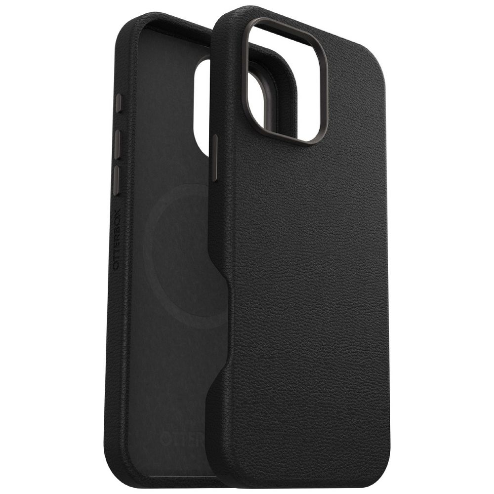 OtterBox Symmetry Cactus Leather Case iPhone 16 Pro Max Black slider